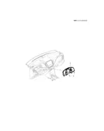 Комбинация приборов для Chevrolet Monza, 26284243