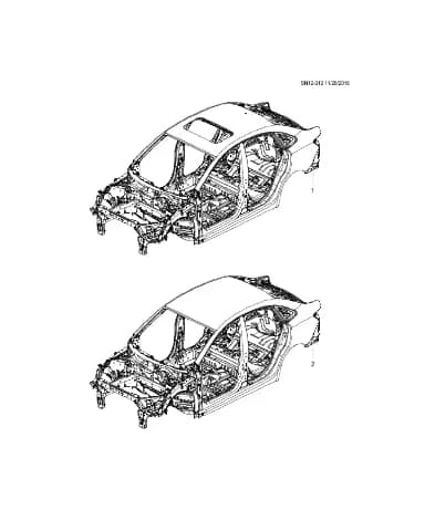 Кузов для Chevrolet Monza, 26289423