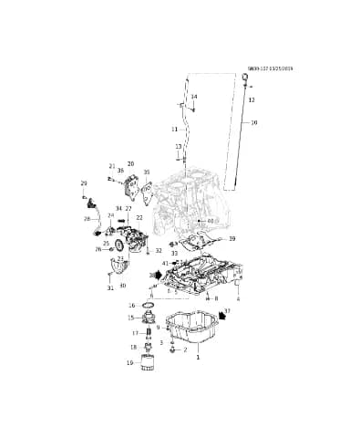 Выпускной болт для Chevrolet Monza, 11588714