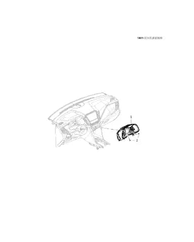 Болт кольца подлокотника передней двери для Chevrolet Monza, 11570498