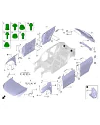 Петля двери передней правой двери для Leapmotor C11, 6212703-CB01DY
