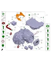 Электрический привод силовой агрегат для Leapmotor C11, 3.0.01.20.00161