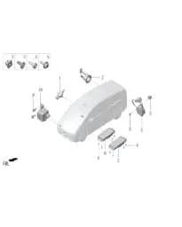 Блок питания 12В для Lixiang MEGA 2024, W01-51010492
