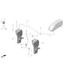 Датчик уровня жидкости для Lixiang MEGA 2024, W01-90000629