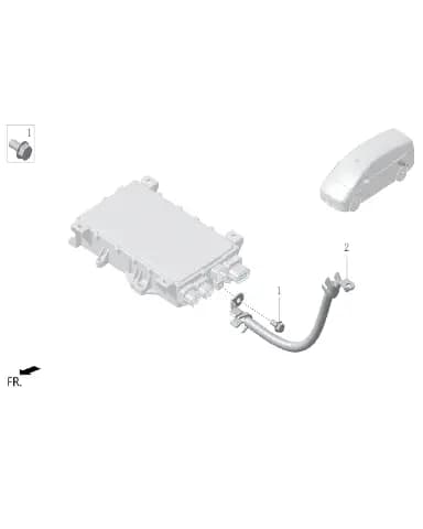 Жгут заземления DCDC в сборе для Lixiang MEGA 2024, W01-40130016