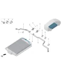 Стяжки 1 для Lixiang MEGA 2024, W01-90000745