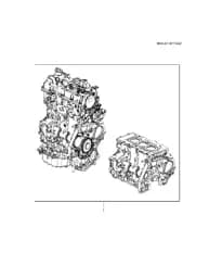 Бензиновый двигатель (длинный цилиндр) для Chevrolet Monza, 24114490