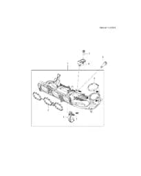 Впускной коллектор для Chevrolet Monza, 24106633