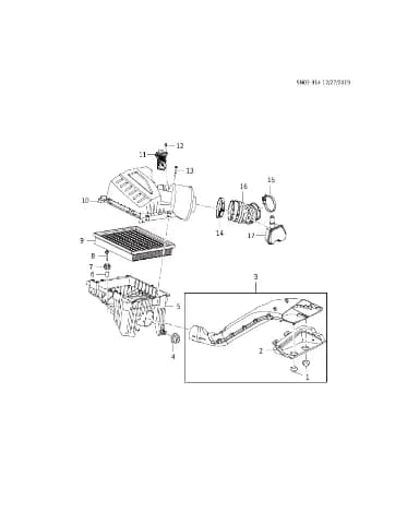 Прокладка впускной трубки для Chevrolet Monza, 26679501