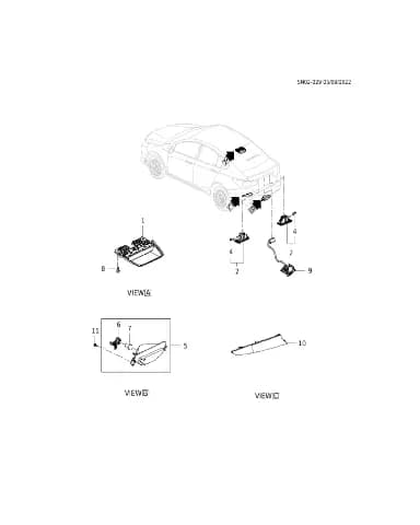 Лампочка заднего противотуманного фонаря для Chevrolet Monza, 13503395