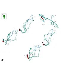 Жгут проводки задней двери для Leapmotor C11, 8721200-CU22