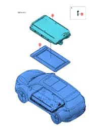 Система тяговой батареи для BYD Tang EV 2022, 15039821-00