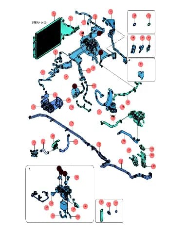 Конденсатор в сборе для BYD Tang EV 2022, 13303275-00
