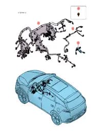 Жгут проводки панели приборов I для BYD Tang EV 2022, 13742203-00