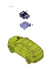 Стартерная аккумуляторная батарея для BYD Tang EV 2022, 13891829-00