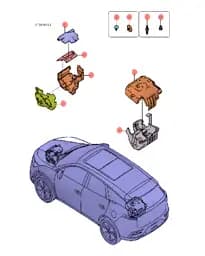 Задний привод электрический силовой агрегат акустический комплект I для BYD Tang EV 2022, 13142037-00
