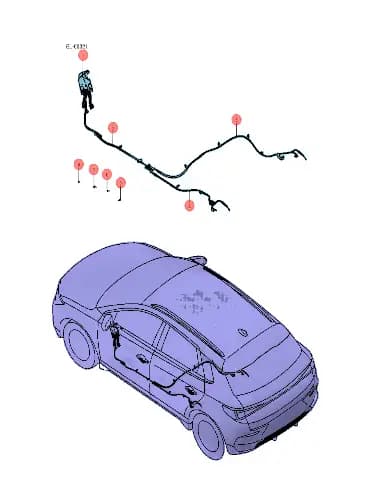 Пружинная гайка листового типа для BYD E2 2024, 11736649-00