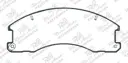 Тормозные колодки UIDNU Ceramic JAC N56 2.7D 2.8D  2017--                                                       Foton Ollin 2.8D 3.7D 4.0D 2009--  (керамические)  передние J-N56F