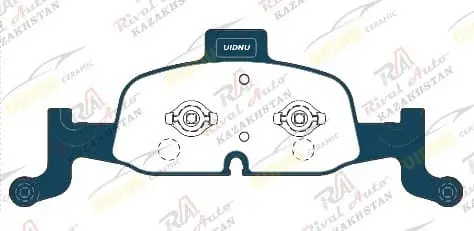 Тормозные колодки UIDNU Ceramic AUDI   A6 (C8) 2.0T 2018--  A4 (B9/8W) 2.0T 3.0T 2015-2025,  A7 (4K8) 2.0T 2018--  A5 (F5) 2.0T 2016-2024, Q5 (FY) 2.0T 2016-2025  (керамические)  передние PN0728