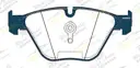 Тормозные колодки UIDNU Ceramic BMW  5' (F10/F11) 520d/525d/528i/530d/530i/535i 2.0D 2.0L 3.0L 2016-2019   6' (F06/F12/F13) 640i 3.0L 2011-2018   (керамические)  передние PN0512