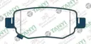 Тормозные колодки UIDNU Ceramic Chery Tiggo 2 1.5T 2022-- Tiggo 4 PRO 1.5L 2022--  Tiggo 5X 1.5T 2017-- Omoda C5 1.5T 2022--  (с отверстиями) (керамические) задние