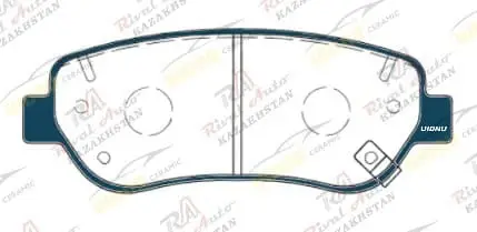 Тормозные колодки UIDNU Ceramic FAW Bestune T77 1.5L 2022--  (керамические) передние