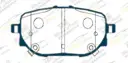 Тормозные колодки UIDNU Ceramic Geely Atlas 1.5T 2.0L 2023--                                                          Monjaro 1.5T hybrid 2022--  (керамические)  задние