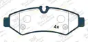Тормозные колодки UIDNU Ceramic Mercedes-Benz Sprinter (907/910) 3-t/3.5-t/4-t/5-t 2.0L 2.1L 2.2L 3.0L  2018-- (керамические)  задние