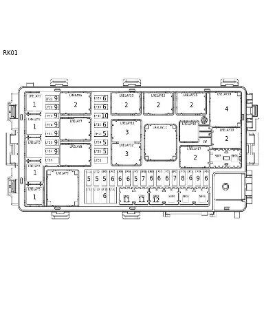 Реле для AITO M5, 3735030-RM04