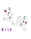 Накладка механизма разблокировки плечевого ремня для AITO M5, 7305338-RK01-K190