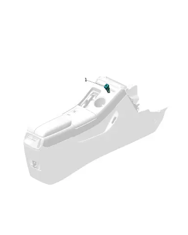 Кнопка аварийной сигнализации для AITO M5, 4129010-RK01