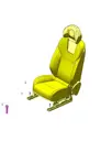 Сиденье переднее правое в сборе для AITO M5, 6900100-RK44-K214