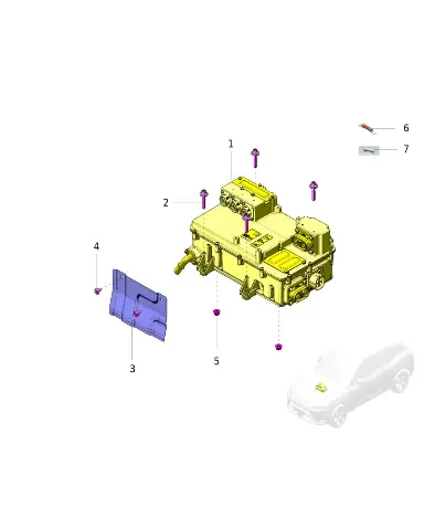 Контроллер генератора два в одном в сборе для AITO M5, 3600800-RK10