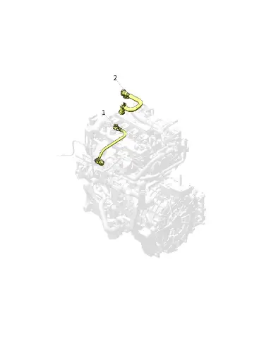 Патрубок вентиляционный 270 для AITO M7, 1014001-R01-27