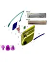 Кронштейн установочный среднечастотного динамика передней левой двери для AITO M7, 6102177-RK01