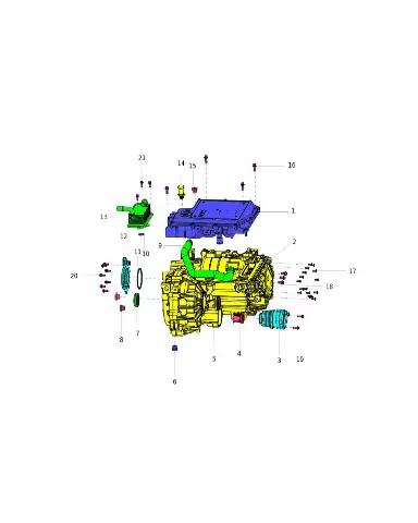 Хомут топливозаливной горловины для AITO M7, 2103609-RK01