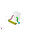 Патрубок интеркулера выпускной в сборе для AITO M7, 1119160-SY01