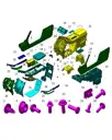 Верхняя торцевая крышка блока управления в сборе для AITO M7, 5305590-SY01-BR26