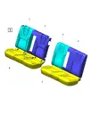 Пена секции спинки сиденья заднего ряда для AITO M7, 7305470-SY01