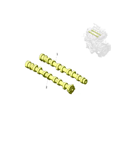 Распредвал выпускной для AITO M7, 1006200-R00-00B