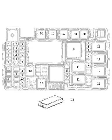 Реле в сборе для AITO M7, 3735030-RM03