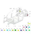 Внутренняя накладка задней двери для AITO M8 2025, 8200157-RA01