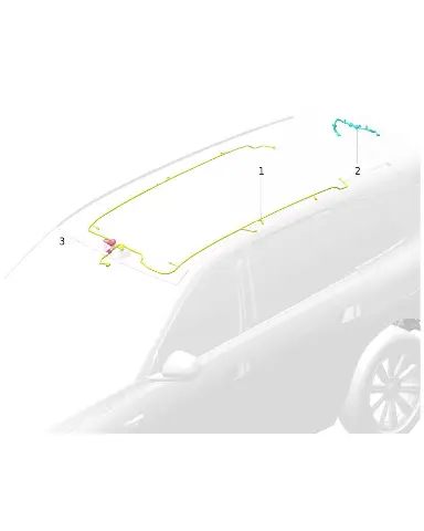 Жгут проводки передней части салона для AITO M8 2025, 4002010-RQ04