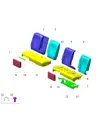Скоба C-типа для AITO M8 2025, 7300166-RR01
