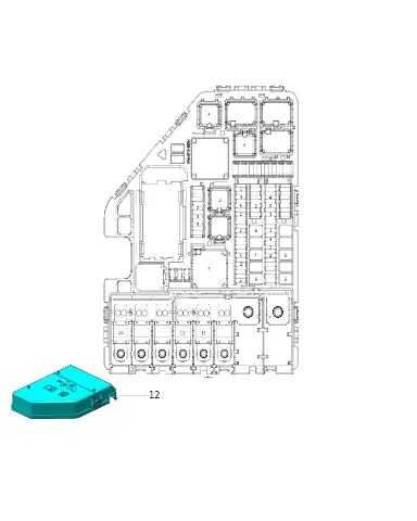 Жгут проводки шасси для AITO M8 2025, 4010010-RR02