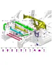 Усилительная пластина передней колесной арки правая для AITO M9 2025, 2801288-RL01