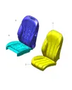 Правая боковина переднего пассажирского сиденья для AITO M9 2025, 6902100-RL01-K321