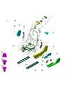 Крепление внутренней защитной панели водительского сиденья для AITO M9 2025, 6800135-RL01-BR26