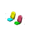 Чехол подушки переднего сиденья левый для AITO M9 2025, 6802100-RL02-K321