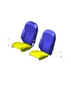 Правый наполнитель подушки сиденья для AITO M9 2025, 7203140-RL02